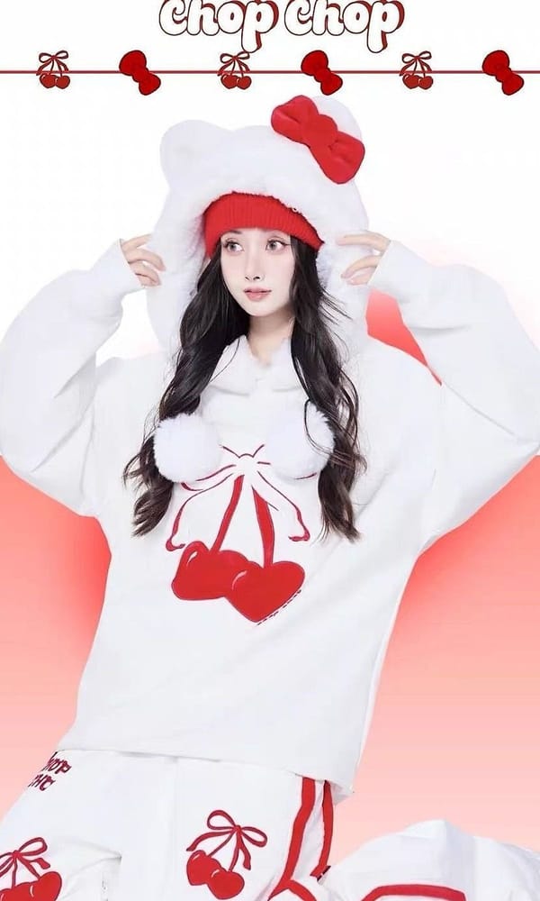 樱桃猫猫雪服（店主搭配）