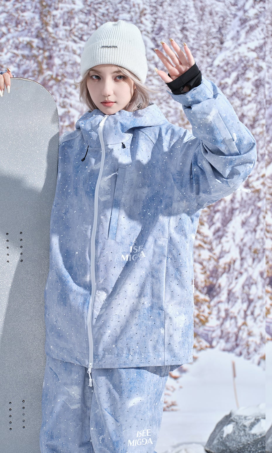 钻石牛仔滑雪套装（3/10）