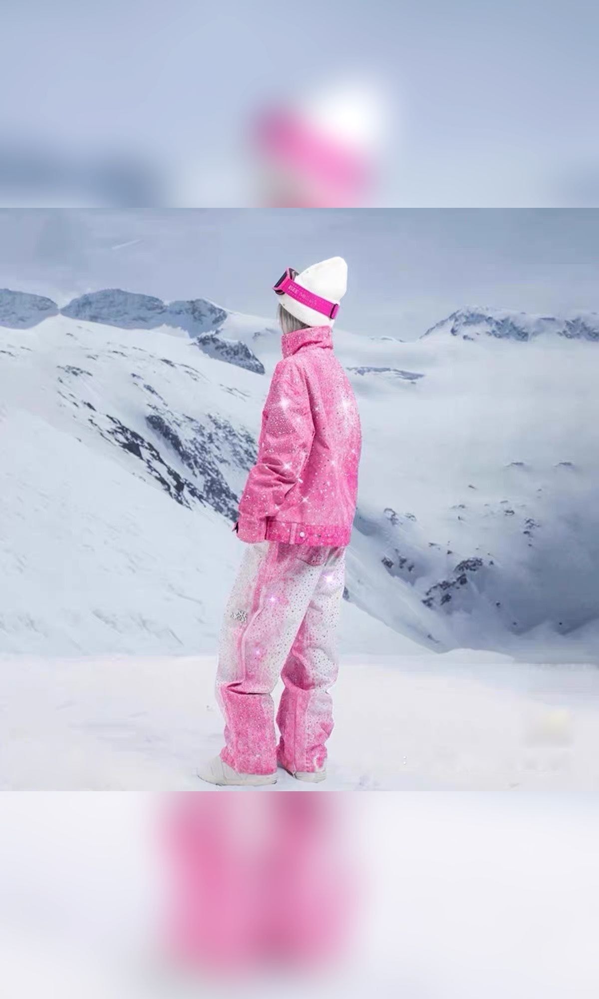 绯色山泉满钻牛仔滑雪套装（3/7）